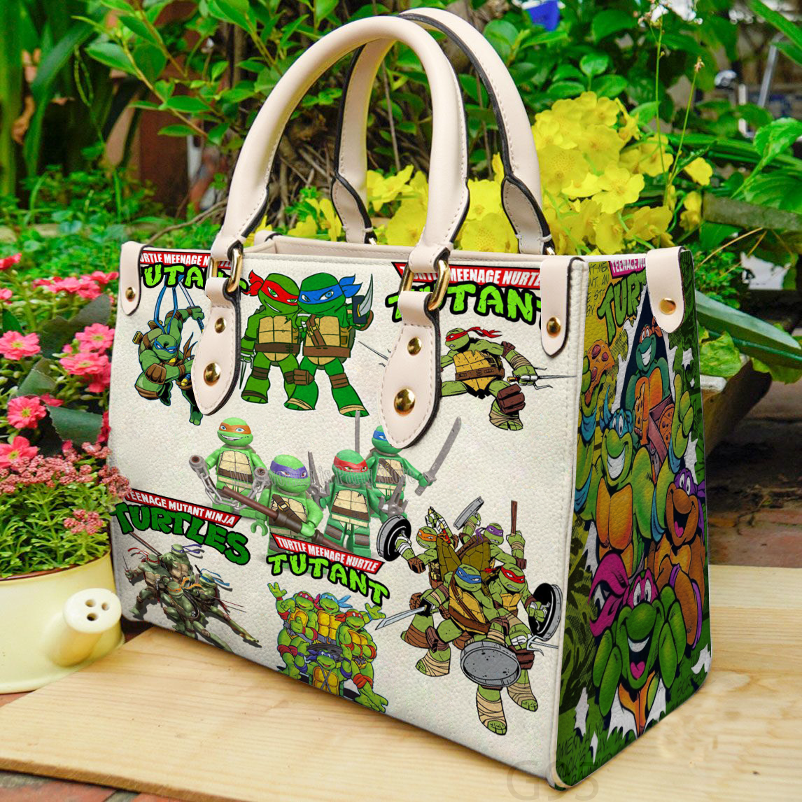 Teenage Mutant Ninja Turtles G0 Leather Handbag 1 Teenage Mutant Ninja Turtles G0 Leather Handbag