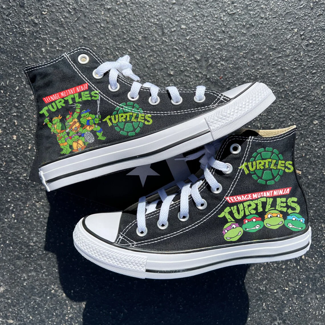 Teenage Mutant Ninja Turtles High Top Shoes 1 Teenage Mutant Ninja Turtles High Top Shoes
