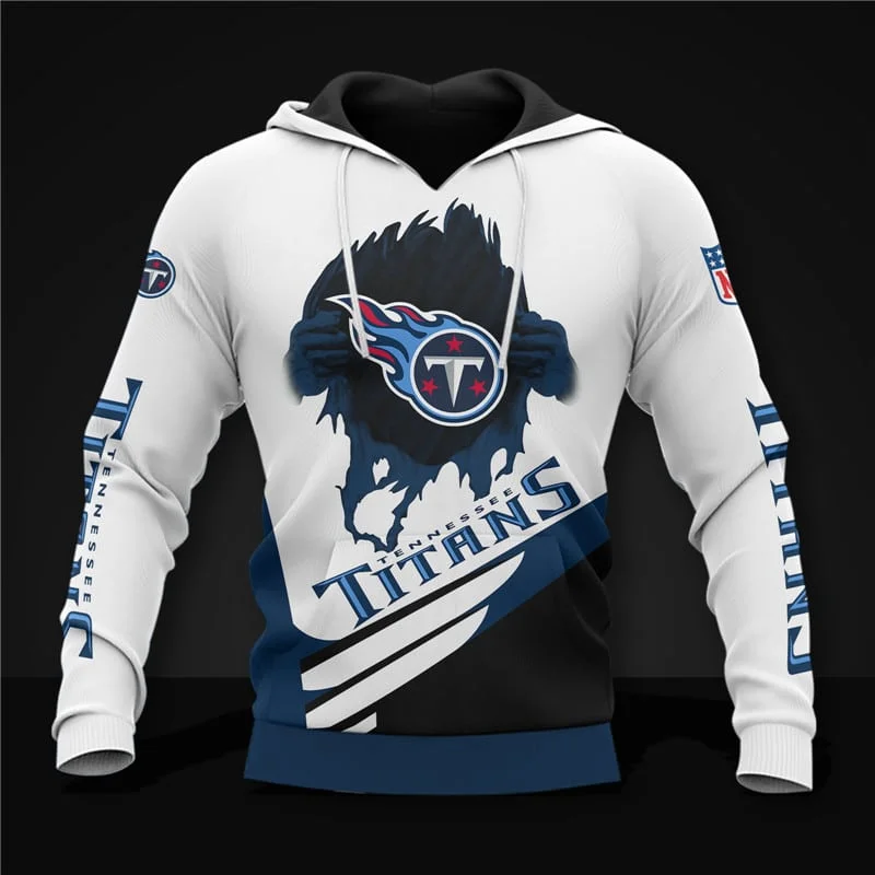 Tennessee Titans 1 Hoodie Zip Hoodie 3D 1 Tennessee Titans 1 Hoodie Zip Hoodie 3D