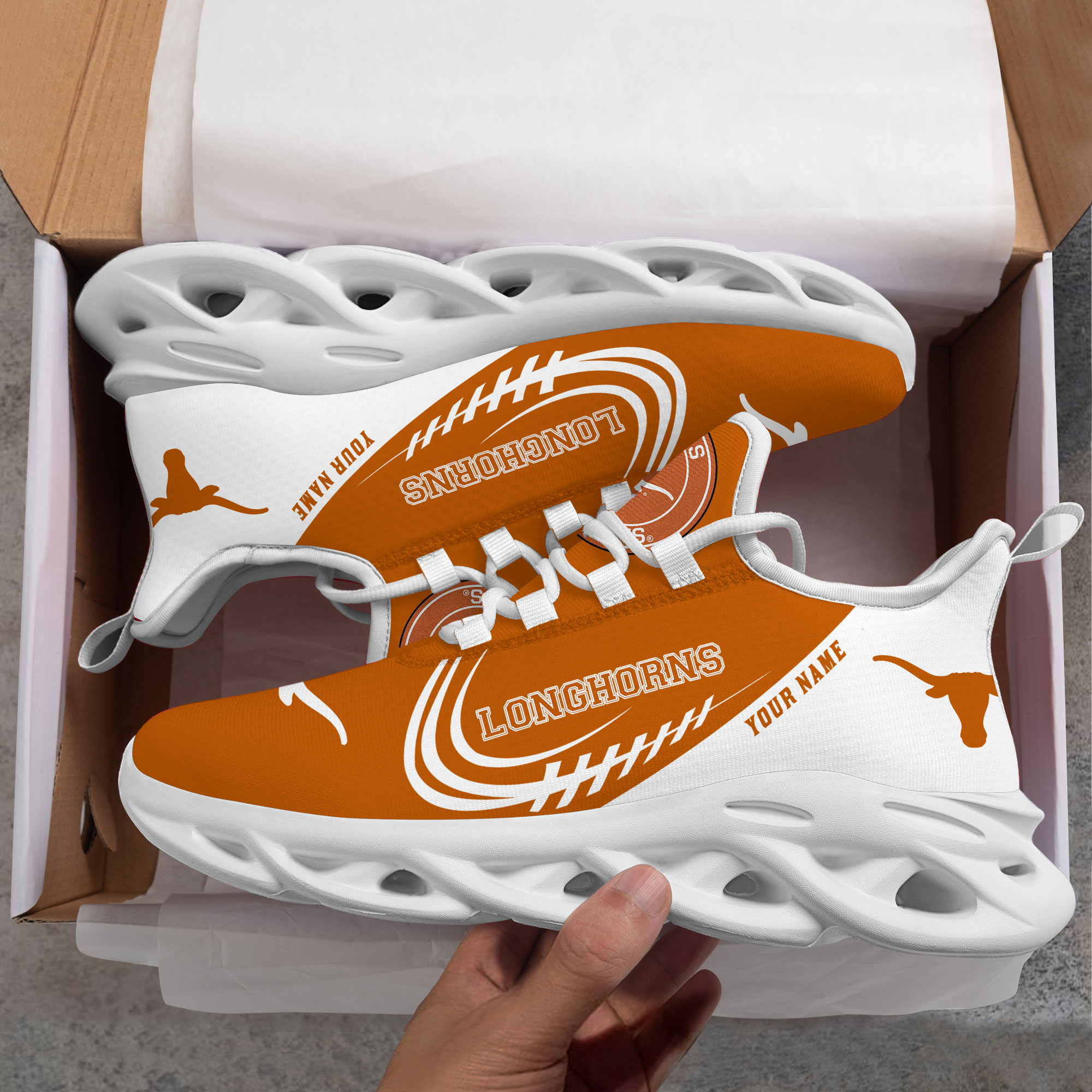 Texas Longhorns Max Soul Shoes 1 Texas Longhorns Max Soul Shoes