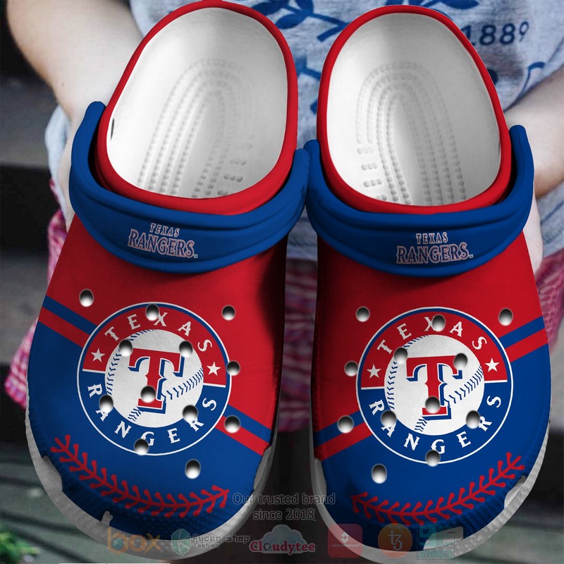 Texas Rangers Clogs Shoes 1 Texas Rangers Clogs Shoes