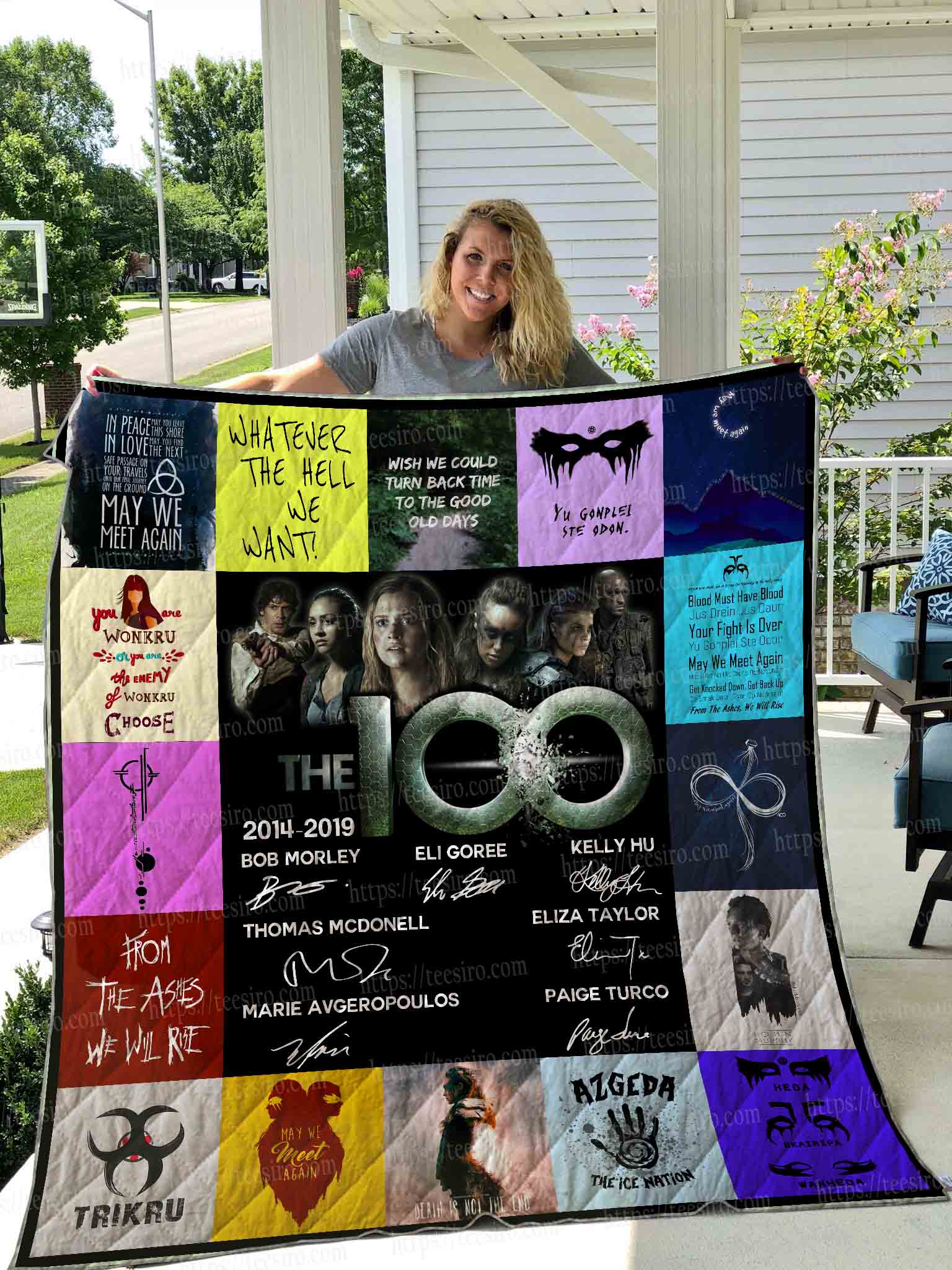 The 100 Show Blanket 1 The 100 Show Blanket