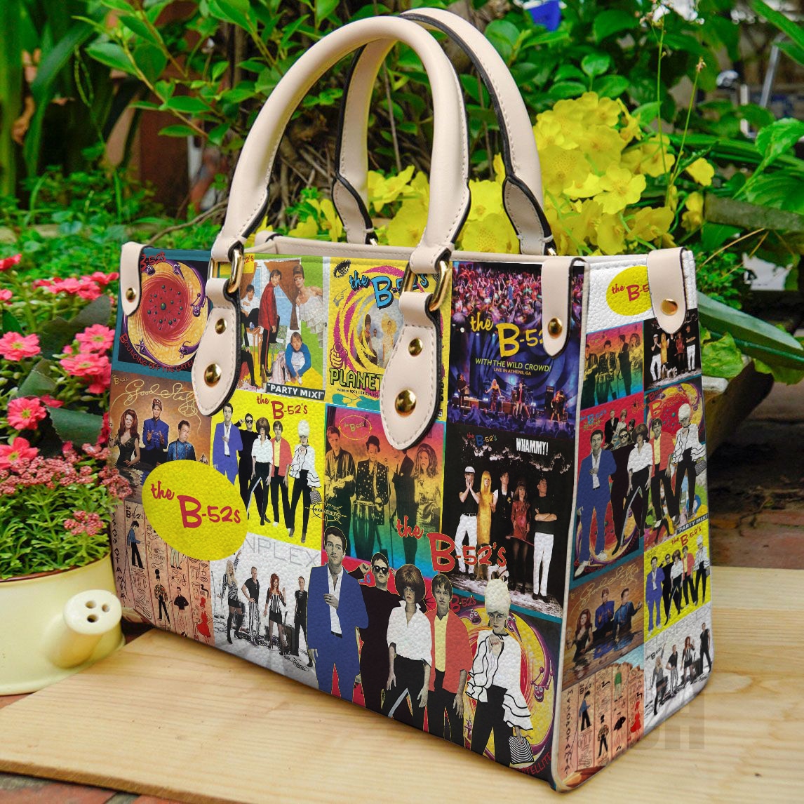 The B-52’S Leather Handbag 1 The B-52’S Leather Handbag