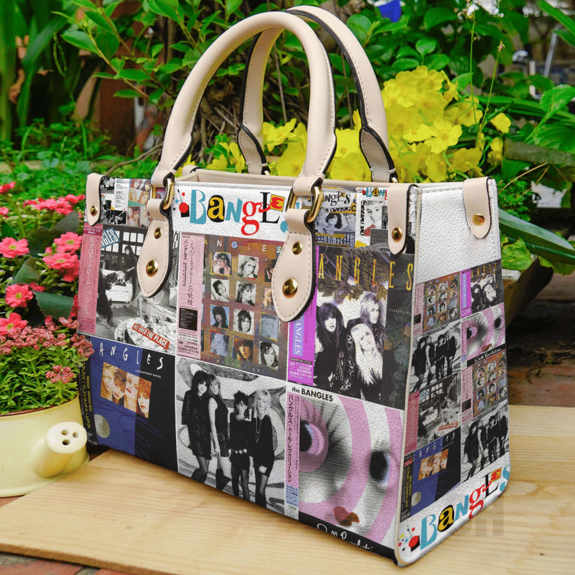 The Bangles Leather Handbag 1 The Bangles Leather Handbag