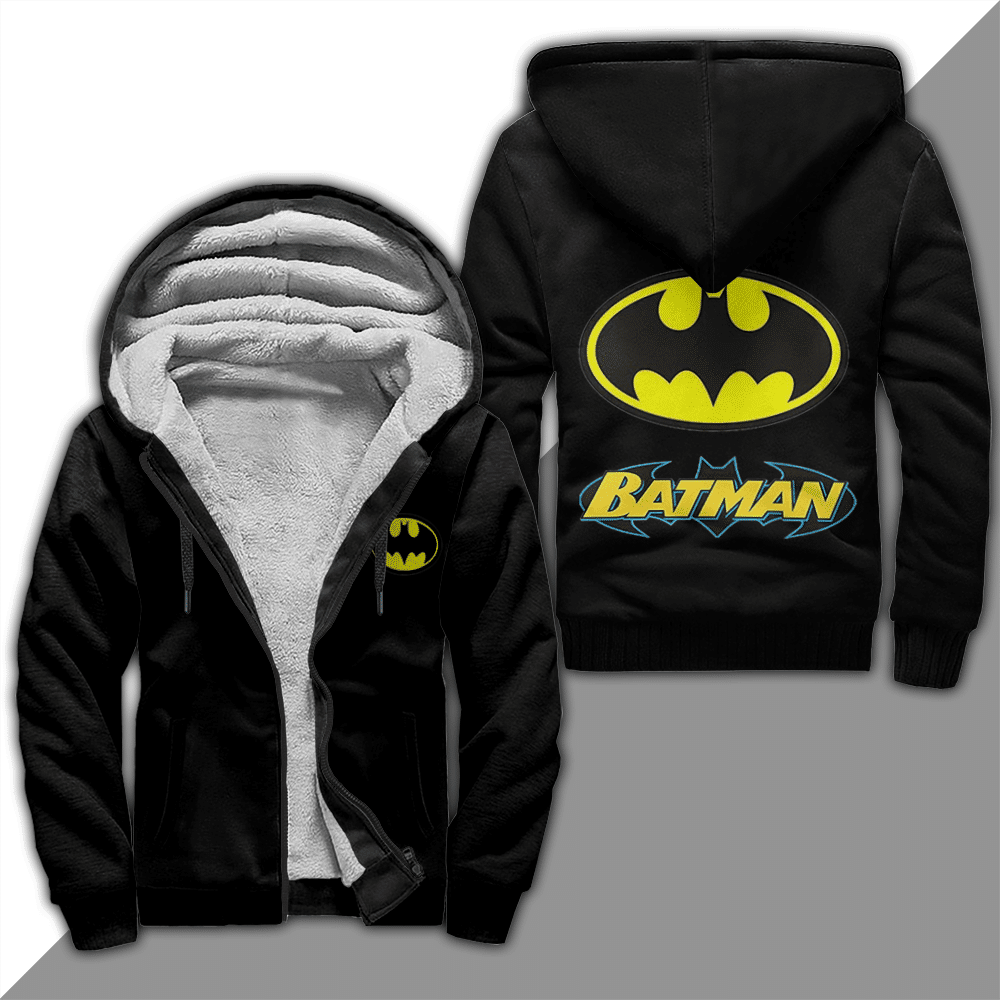 The Batman Fleece Jacket 1 The Batman Fleece Jacket