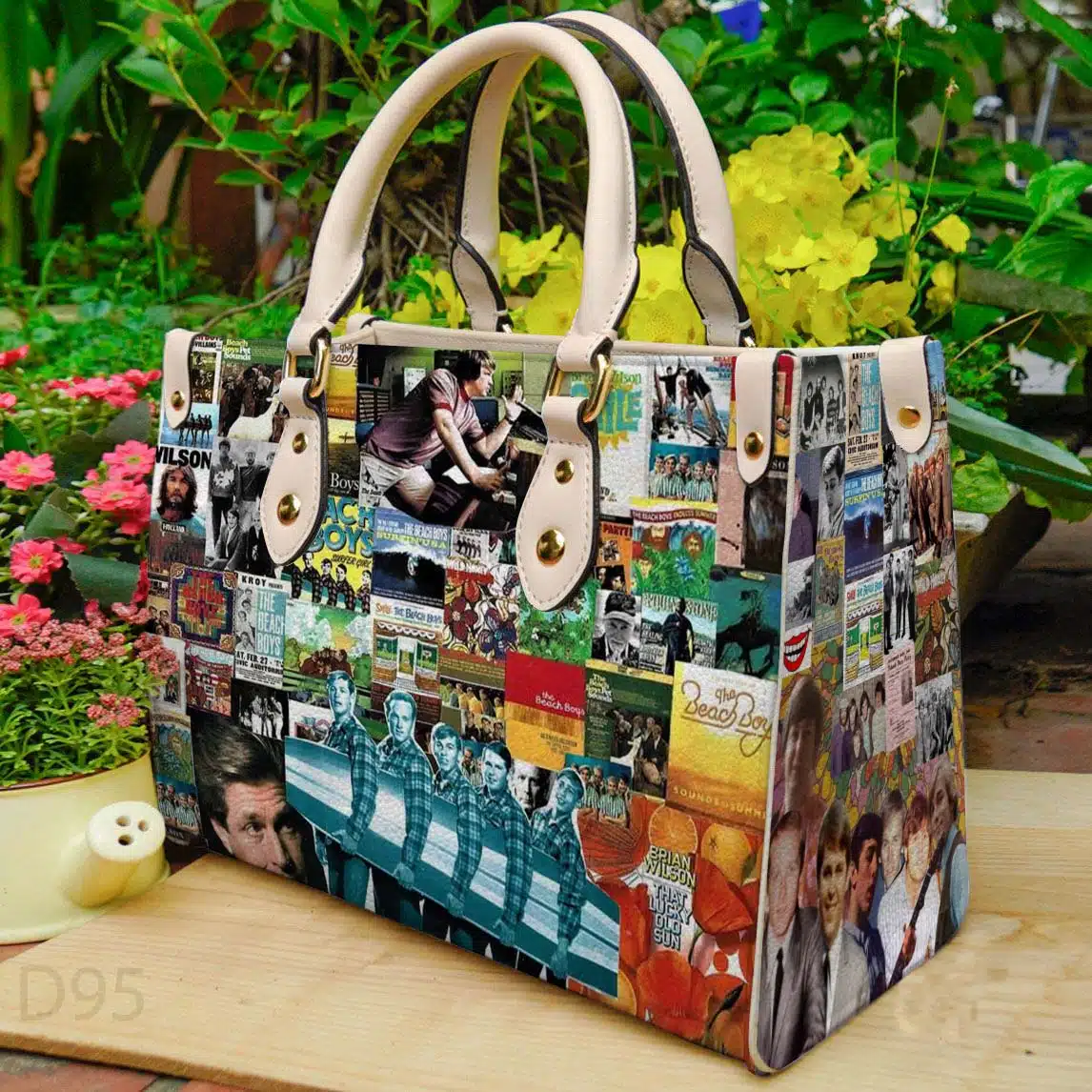 The Beach Boys Lover G00 Leather Handbag 1 The Beach Boys Lover G00 Leather Handbag