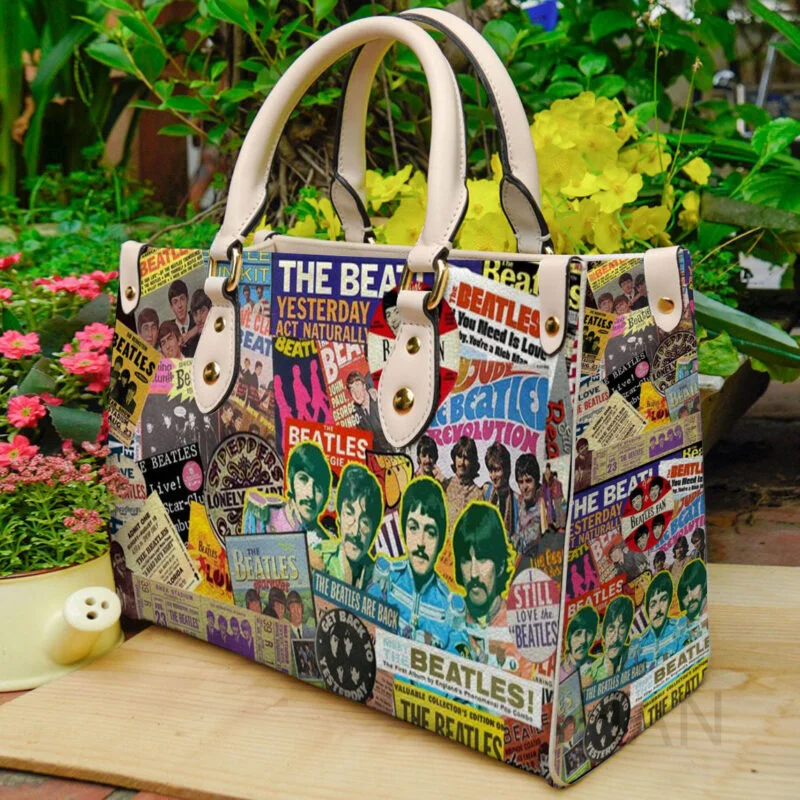The Beatles Leather Handbag 1 The Beatles Leather Handbag