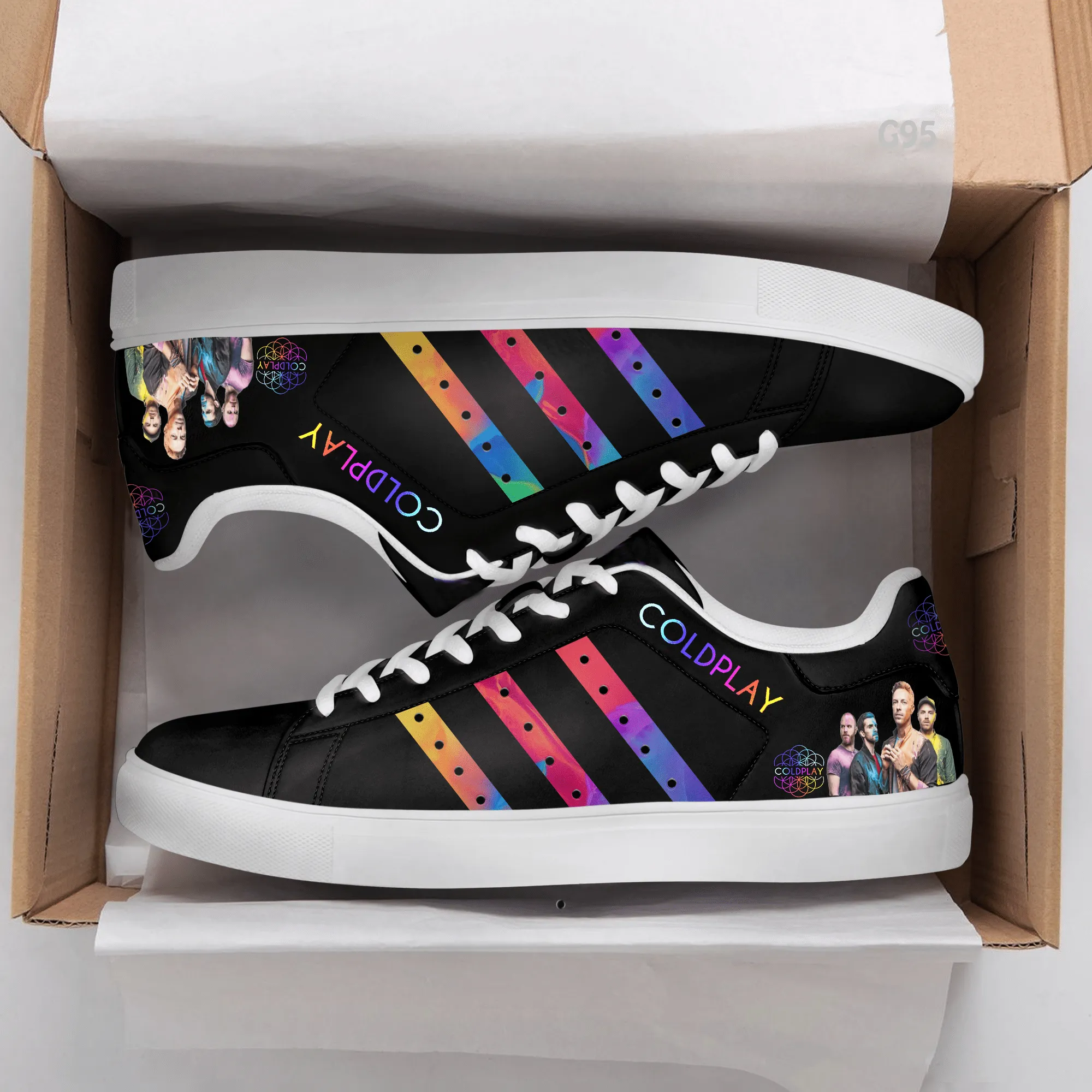 The Coldplay A08 Stan Smith Shoes 1 The Coldplay A08 Stan Smith Shoes