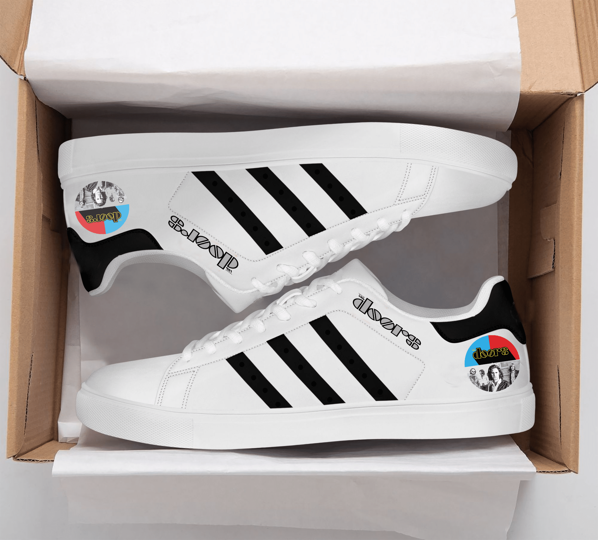 The Doors Stan Smith Shoes 1 The Doors Stan Smith Shoes