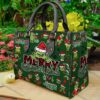 The Grinch Leather Handbag