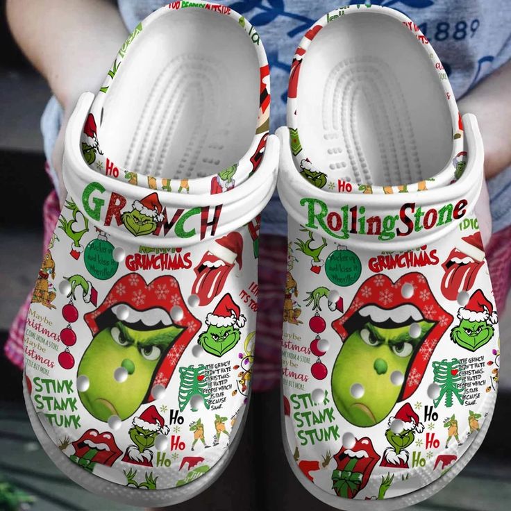 The Grinch Soft Clogs 1 The Grinch Soft Clogs
