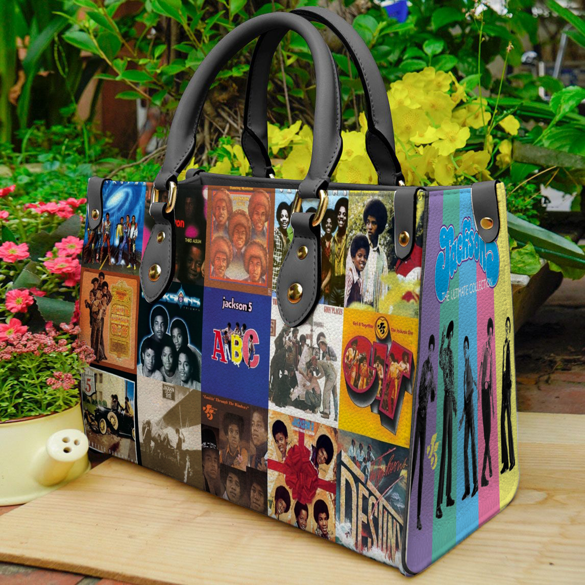 The Jackson 5 1 Leather Handbag 1 The Jackson 5 1 Leather Handbag