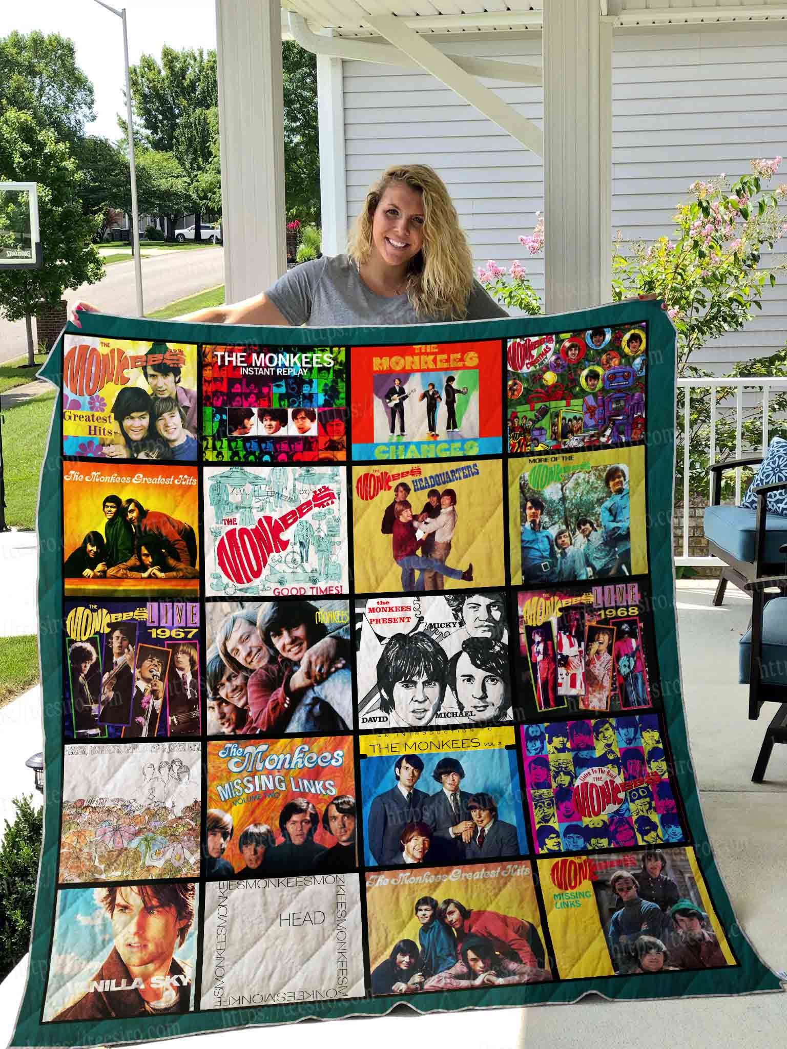 The Monkees 3 Blanket 1 The Monkees 3 Blanket