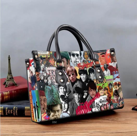 The Monkees Leather Handbag 1 The Monkees Leather Handbag