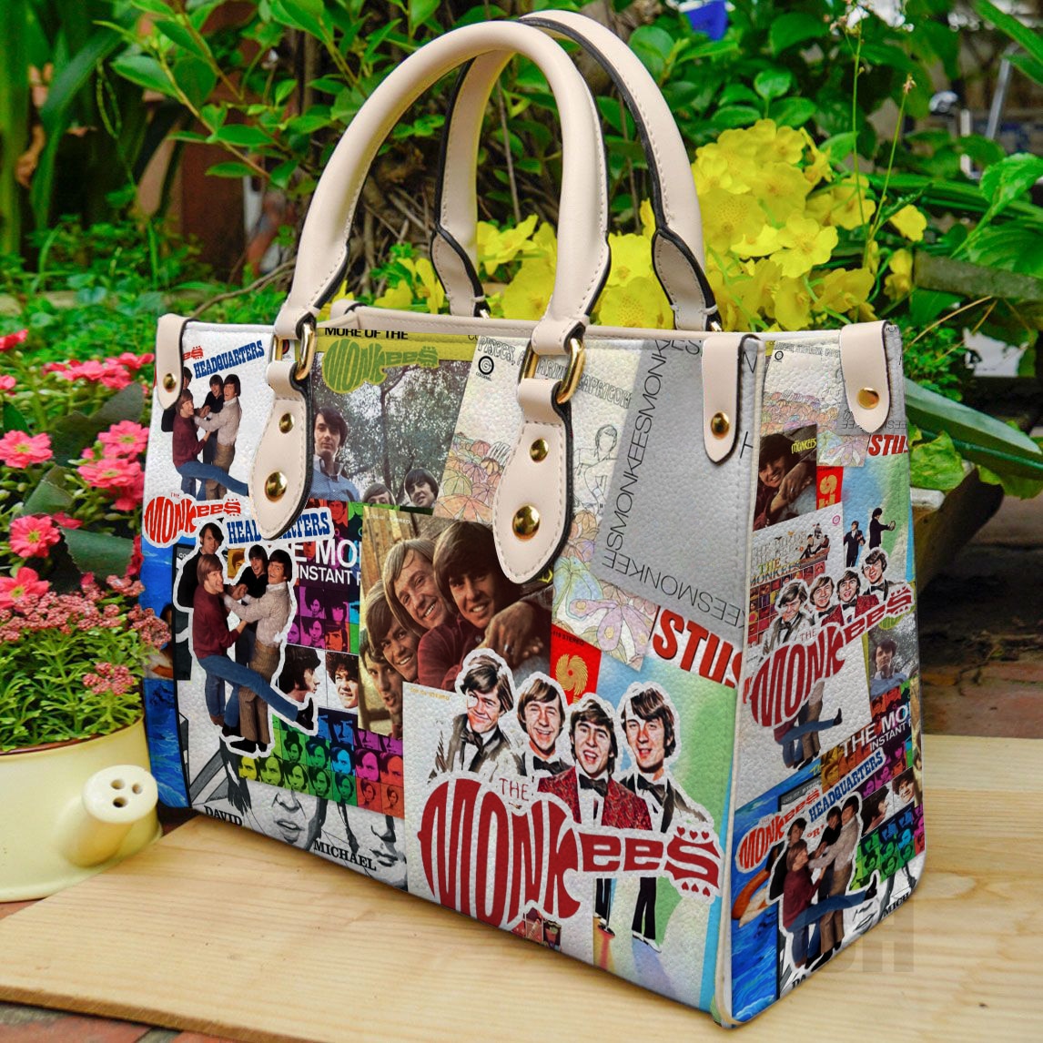 The Monkees Leather Handbag 1 The Monkees Leather Handbag