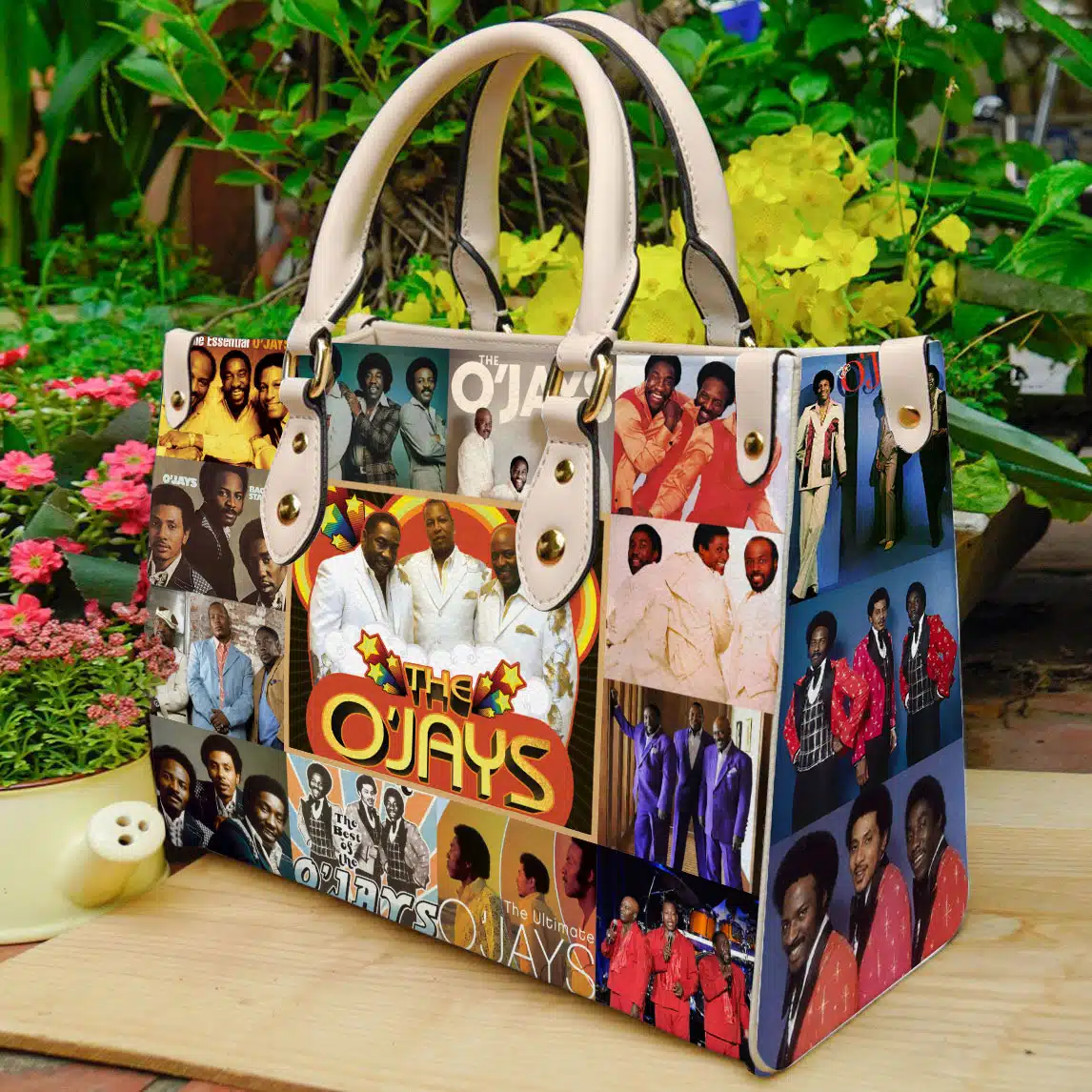 The O’Jays Leather Handbag 1 The O’Jays Leather Handbag