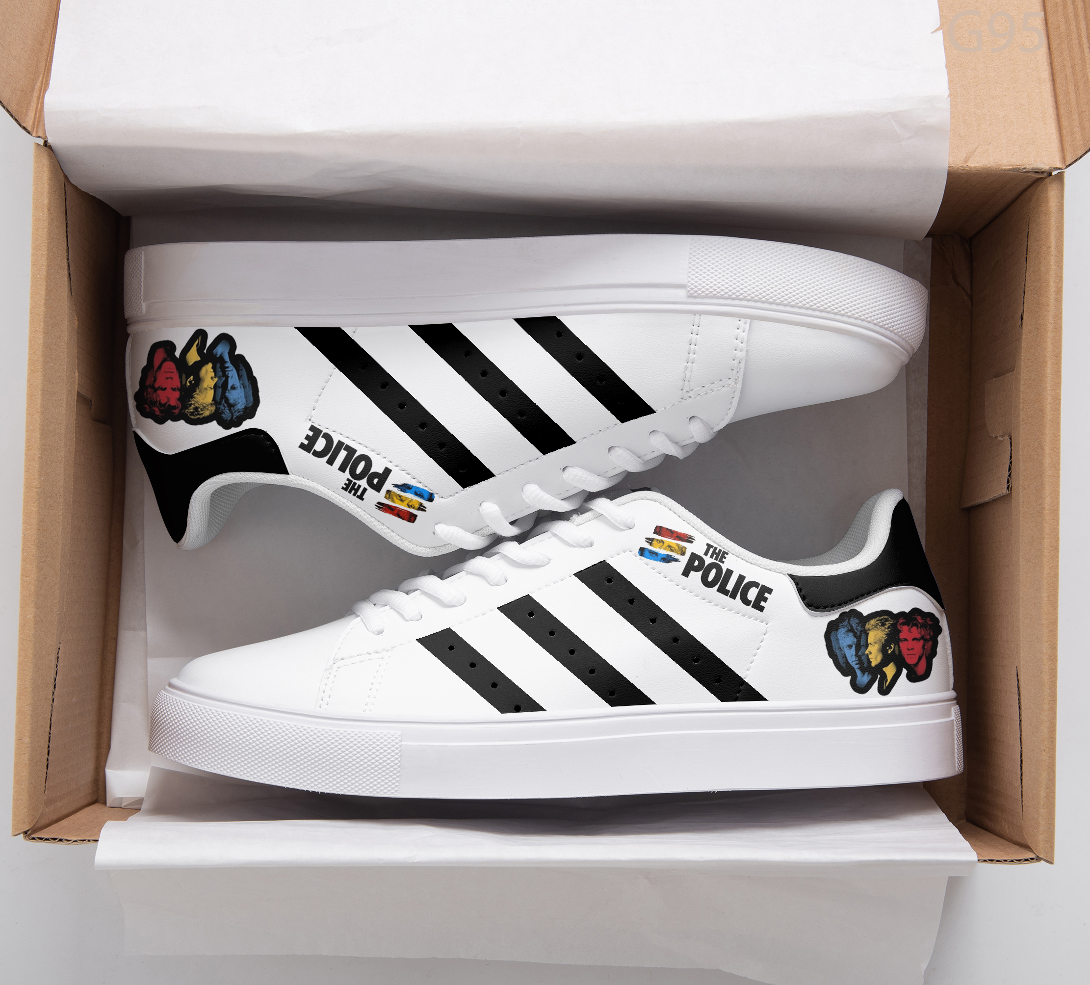 The Police Stan Smith Shoes 1 The Police Stan Smith Shoes