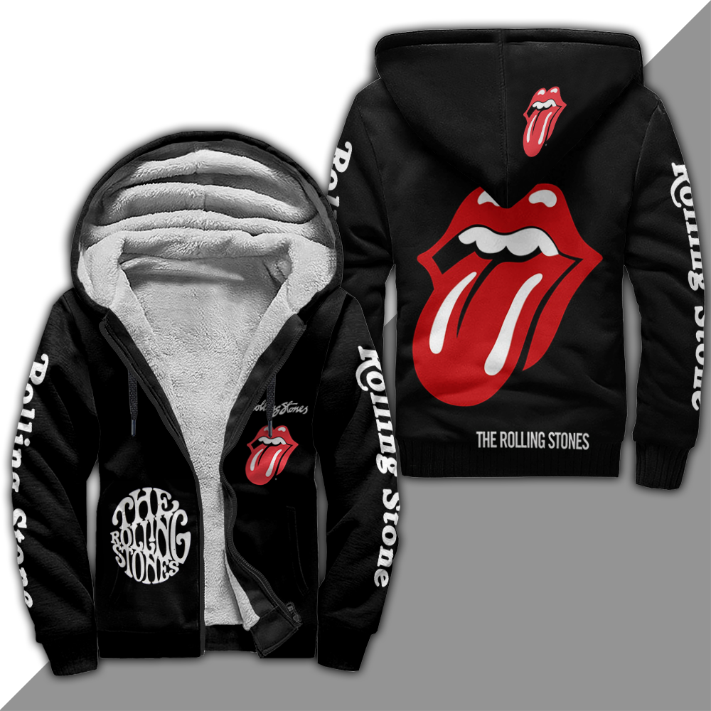 The Rolling Stones A2 Fleece Jacket 1 The Rolling Stones A2 Fleece Jacket