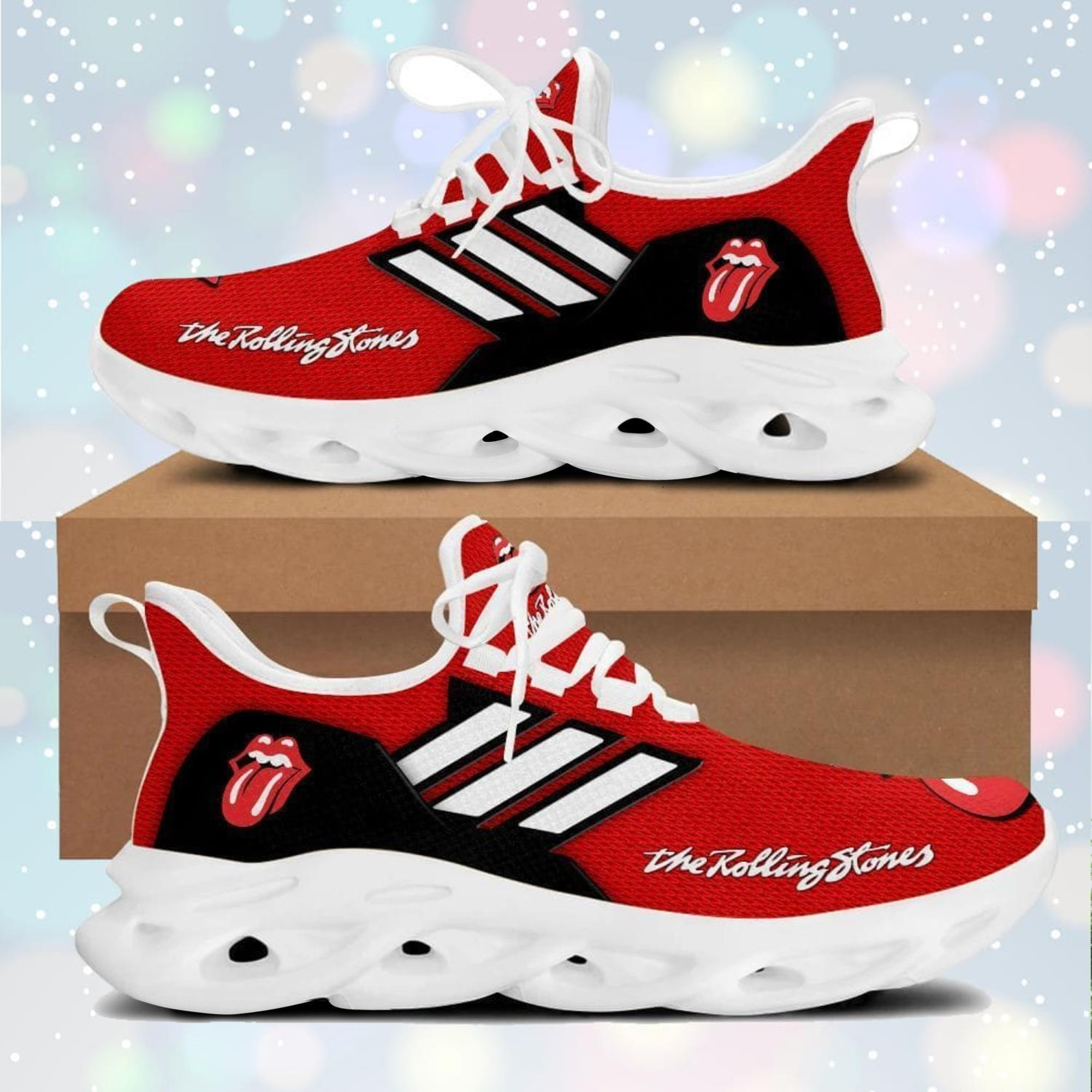 The Rolling Stones White Max Soul Shoes 1 The Rolling Stones White Max Soul Shoes