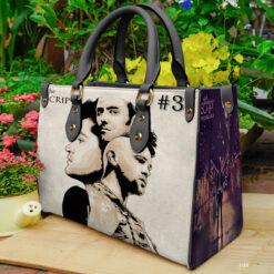 The Script Leather Handbag