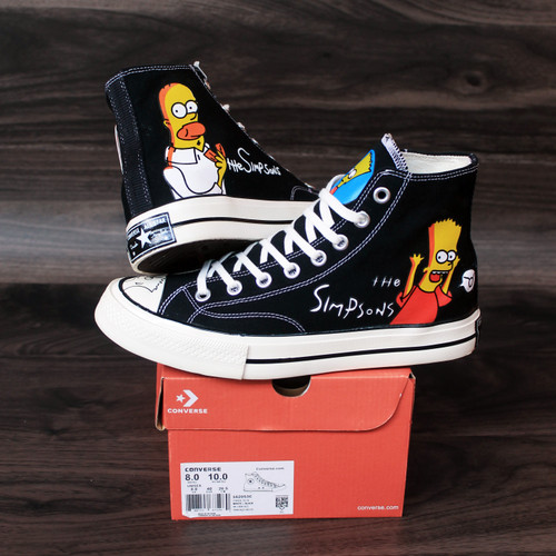 The Simpsons High Top Shoes 1 The Simpsons High Top Shoes
