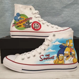 The Simpsons High Top Shoes 1 The Simpsons High Top Shoes