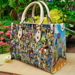 The Simpsons Leather Handbag