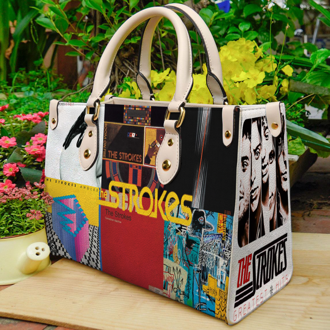 The Strokes Leather Handbag 1 The Strokes Leather Handbag