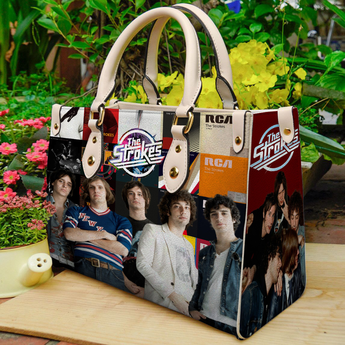 The Strokes Leather Handbag 1 The Strokes Leather Handbag