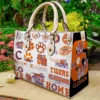 The Ultimate Clemson Tiger 1 Lover Leather Handbag