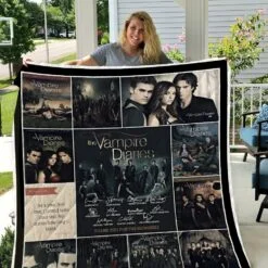 The Vampire Diaries Blanket