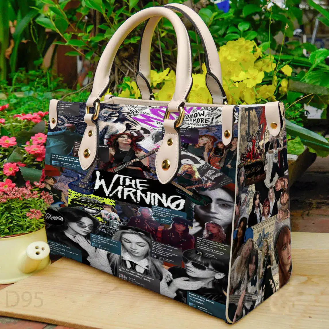 The Warning Leather Handbag 1 The Warning Leather Handbag