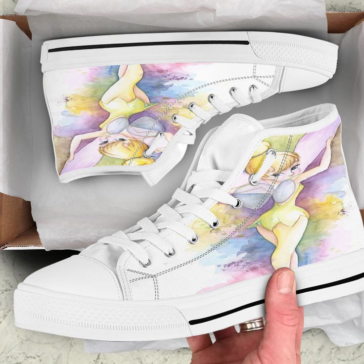 Tinker Bell A2 High Top Shoes 1 Tinker Bell A2 High Top Shoes
