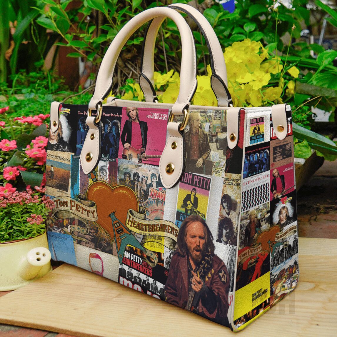 Tom Petty Leather Handbag 1 Tom Petty Leather Handbag