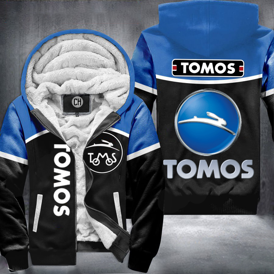 Tomos Blue Fleece Jacket 1 Tomos Blue Fleece Jacket