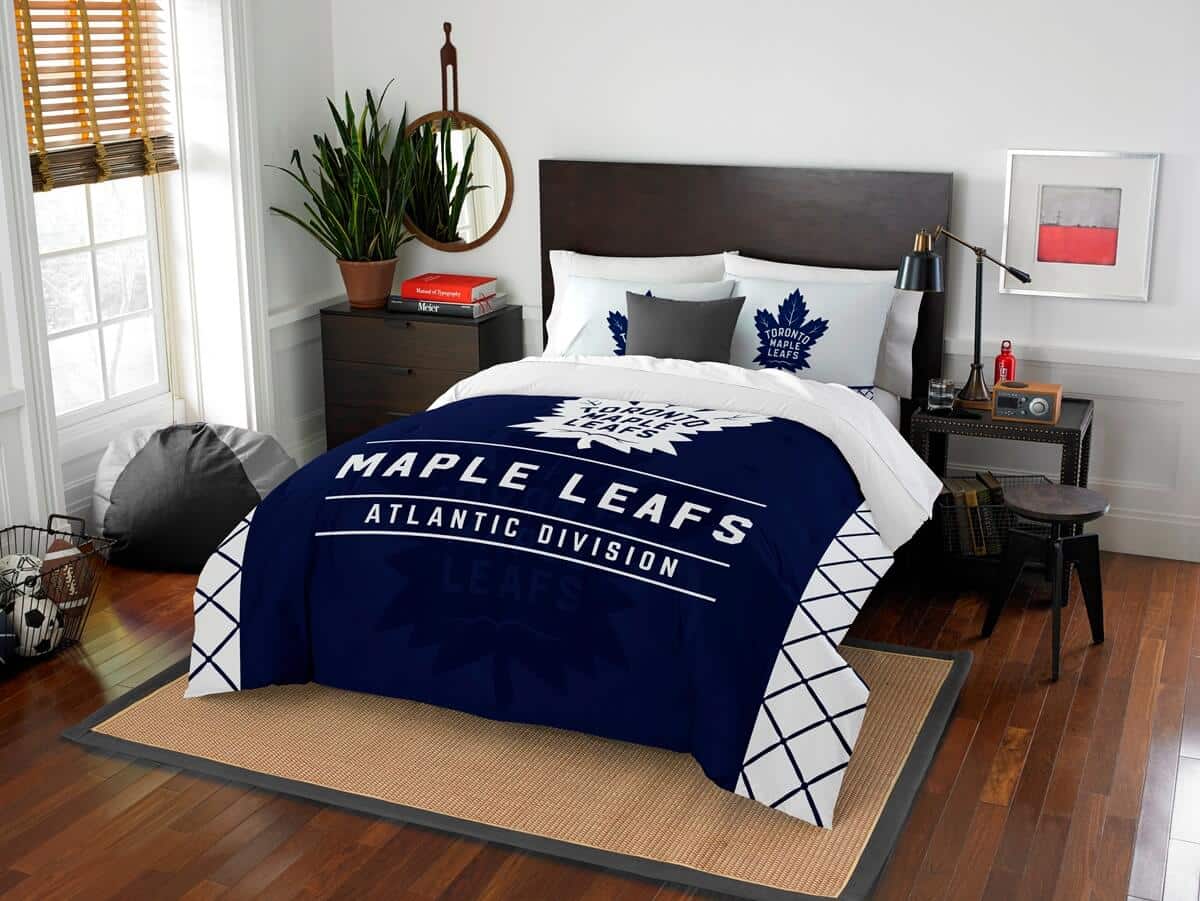 Toronto Maple Leafs Bedding Set 1 Toronto Maple Leafs Bedding Set