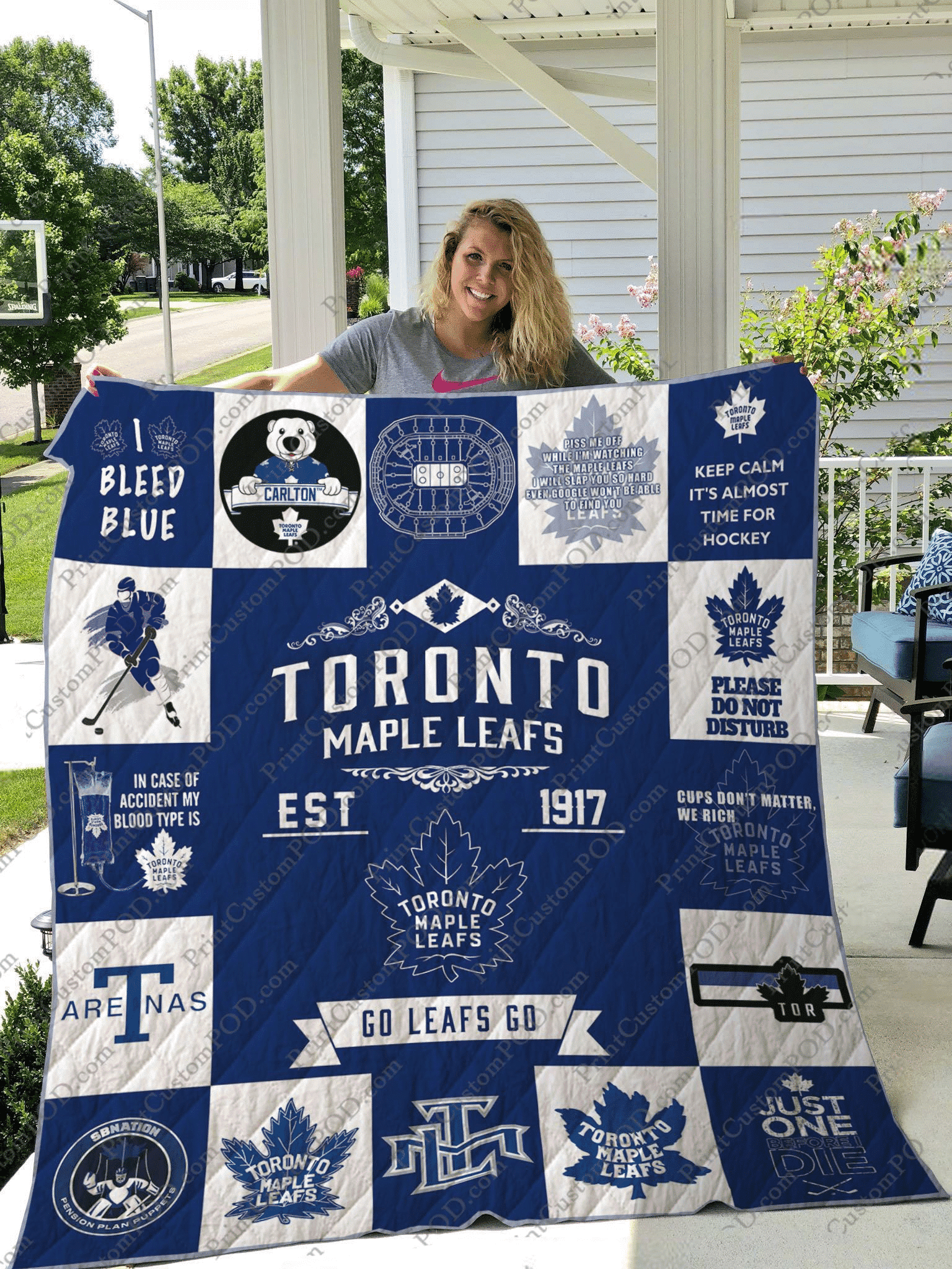 Toronto Maple Leafs Blanket 1 Toronto Maple Leafs Blanket