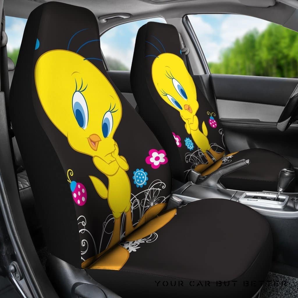 Tweety Bird A2 Seat Covers 1 Tweety Bird A2 Seat Covers
