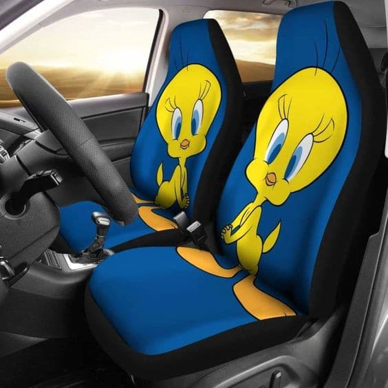 Tweety Bird Funny 1 Seat Covers 1 Tweety Bird Funny 1 Seat Covers