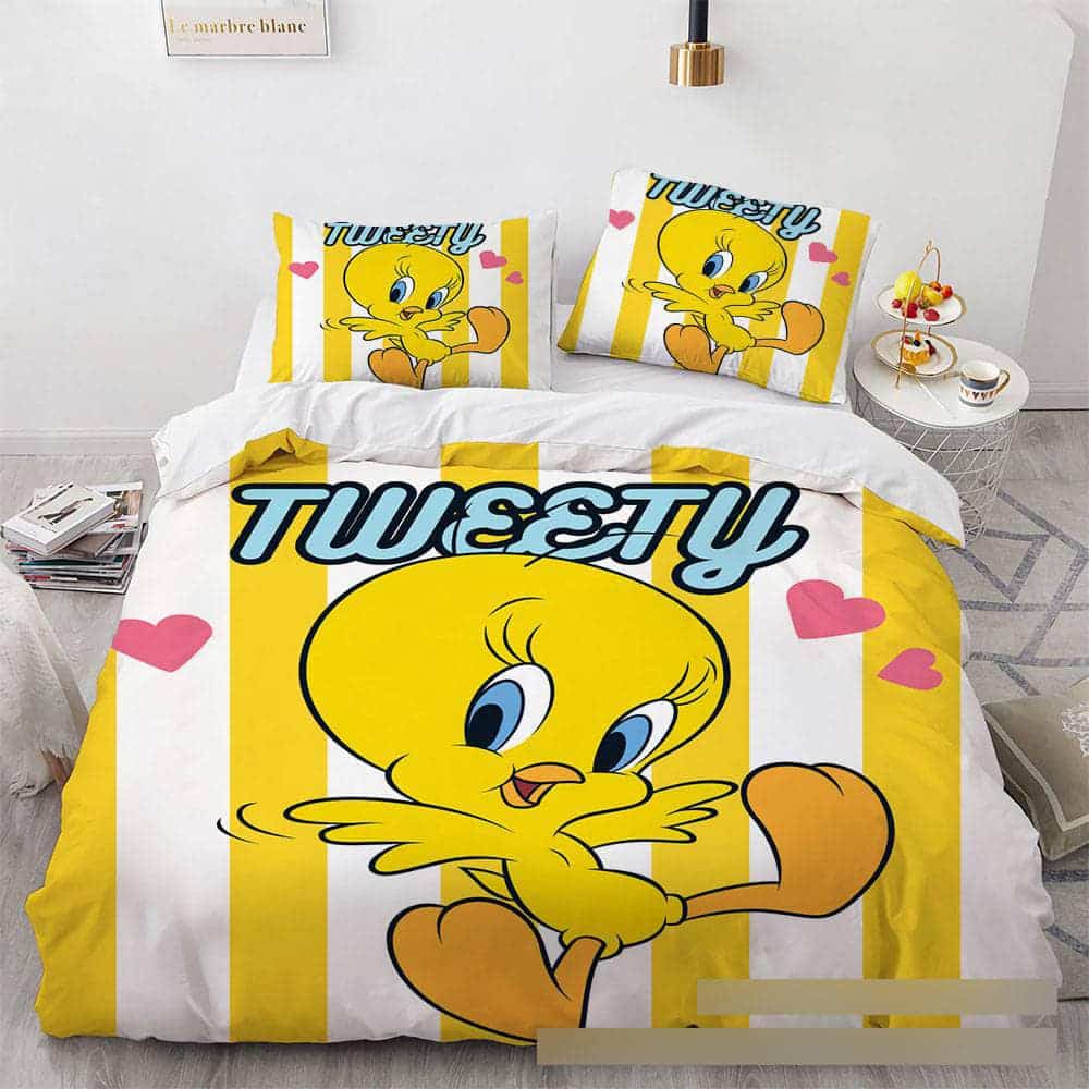 Tweety Bird I0 Bedding Set 1 Tweety Bird I0 Bedding Set