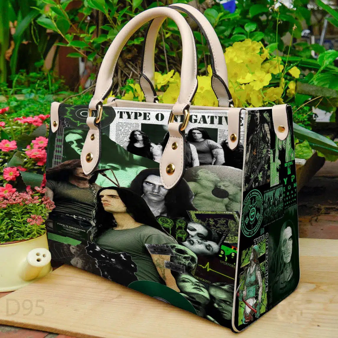 Type O Negative Leather Handbag 1 Type O Negative Leather Handbag