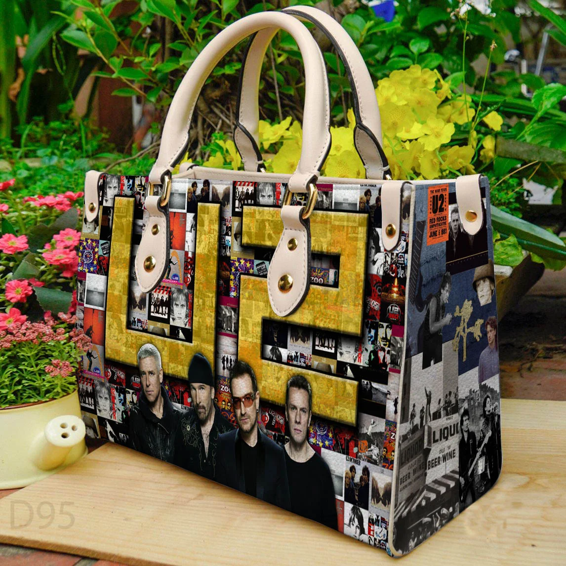 U2 Leather Handbag 1 U2 Leather Handbag