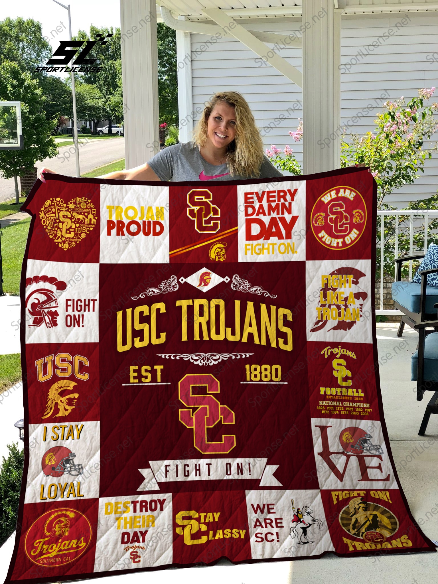 Usc Trojans Blanket 1 Usc Trojans Blanket