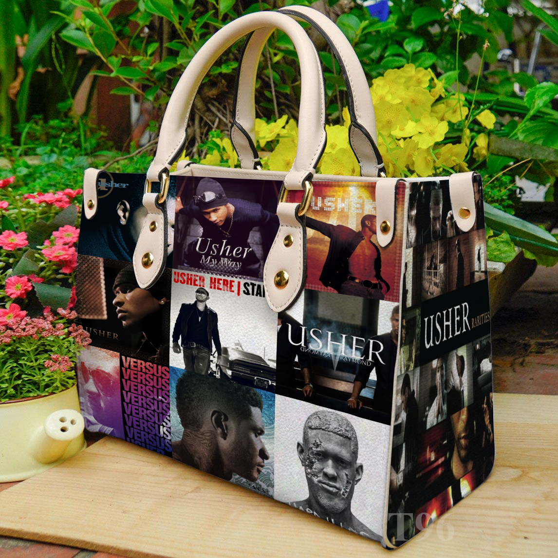 Usher Raymond IV A1 Leather Handbag 1 Usher Raymond IV A1 Leather Handbag