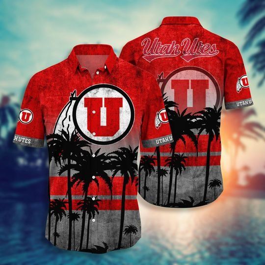 Utah Utes Hawaiian Shirt 1 Utah Utes Hawaiian Shirt