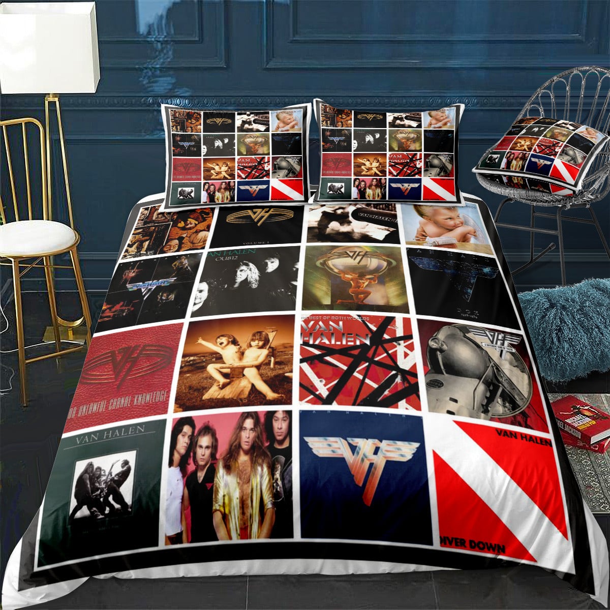 Van Halen Bedding Set 1 Van Halen Bedding Set
