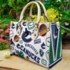 Vancouver Canucks Leather Handbag