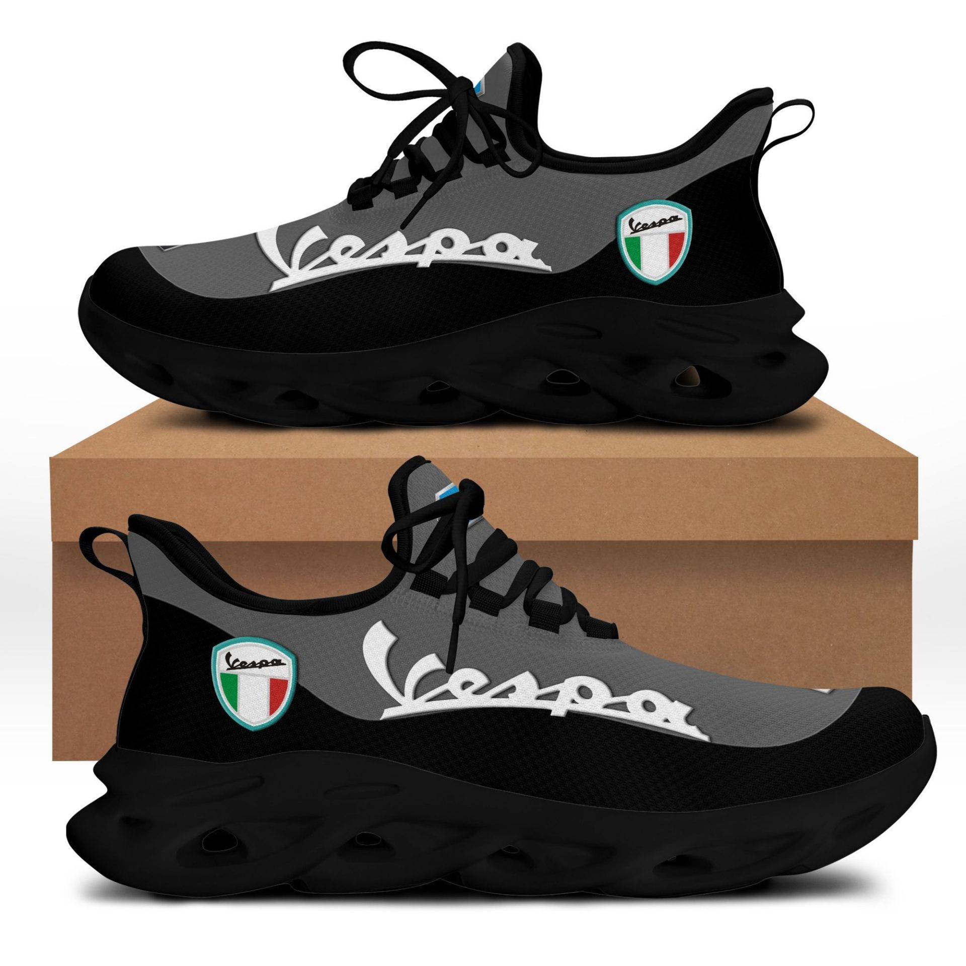 Vespa Black Max Soul Shoes 1 Vespa Black Max Soul Shoes