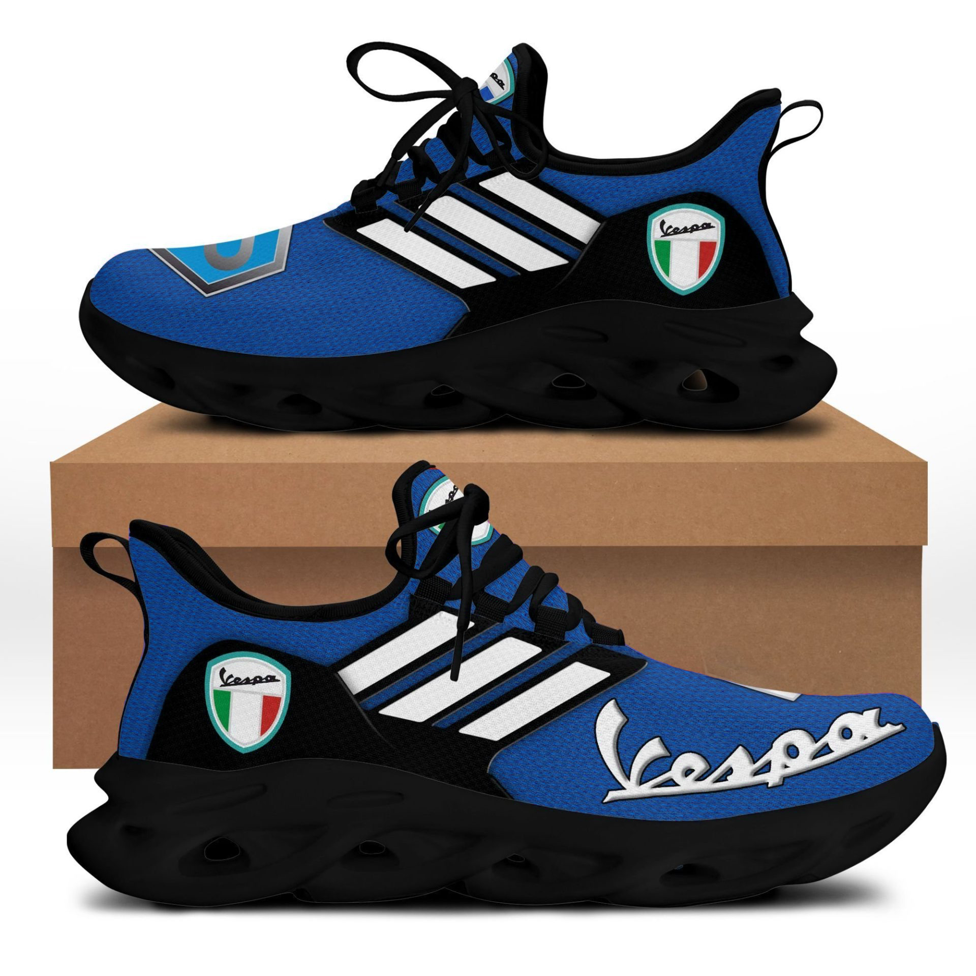 Vespa Blue Max Soul Shoes 1 Vespa Blue Max Soul Shoes