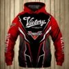 Victory Motorcycles 1G Hoodie Zip Hoodie 3D